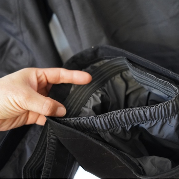 Patagonia H2NО Snowshot Cargo Pants Ski Snowboard Waterproof Lined Black Men XL - Picture 4 of 10